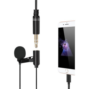 Powermaster Jh-041-a Lightning Gi̇ri̇şli̇ Ve Kulaklık Gi̇ri̇şli̇ Youtuber Yaka Mi̇krofonu