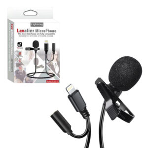 Powermaster Jh-041-a Lightning Gi̇ri̇şli̇ Ve Kulaklık Gi̇ri̇şli̇ Youtuber Yaka Mi̇krofonu