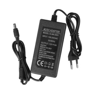 Powermaster 34.ma.0001 12 Volt - 3 Amper 5.5*2.5 Uçlu Plasti̇k Kasa Masaüstü Adaptör