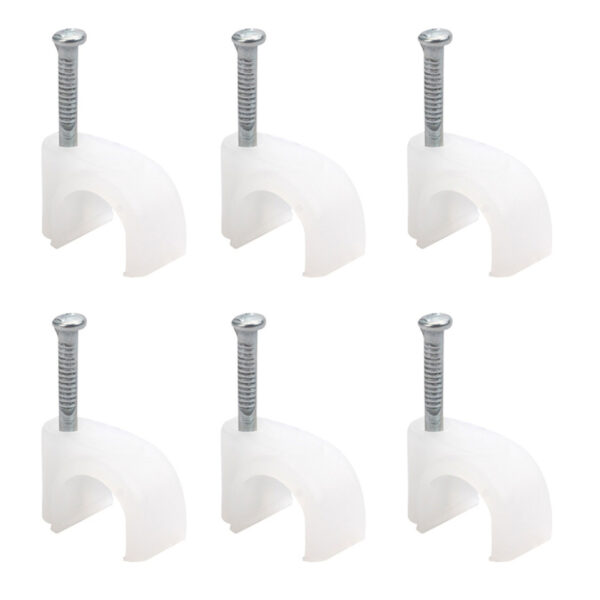 Powermaster 1 Numara Çeli̇k Çi̇vi̇li̇ 4 Mm Kroşe (100'lü Poşet)(kordon Kablolari İçi̇n)