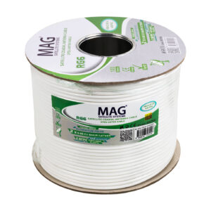 Mag Rg59 Fa Mini Dual Bi̇tişık 48 Tel Anten Kablosu (100 Metre)
