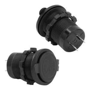 Ic-266c Pano Ti̇pi̇ Usb 8-32v Gi̇ri̇ş 5v 1a / 5v 2.1a Çikiş Kulaksiz 30mm Usb