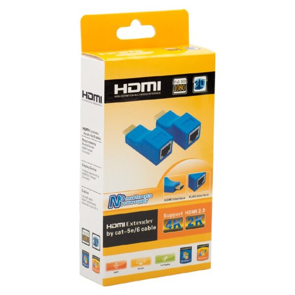 Fully H-608F 4K HDMI to RJ45/CAT5/CAT6/Ethernet 30 Metre HDMI Uzatıcı Extender Özellikleri