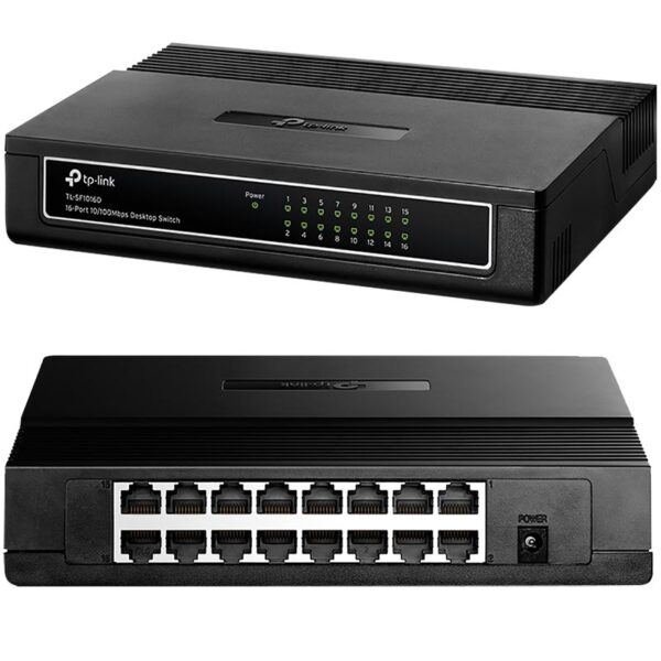 Tp-link Tl-sf1016d 16 Port 10/100 Mbps Switch