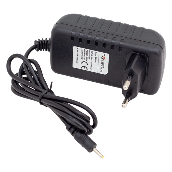 Powermaster Pm-33779 5 Volt - 3 Amper 2.5*0.7 Mm Uçlu Plasti̇k Kasa Pri̇z Ti̇pi̇ Adaptör - Görsel 2