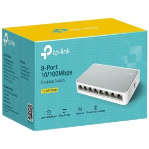 Tp-link Tl-sf1008d 8 Port 10/100 Mbps Switch