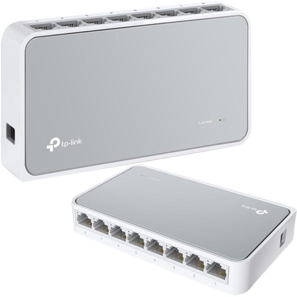 Tp-link Tl-sf1008d 8 Port 10/100 Mbps Switch