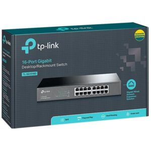 Tp-link Tl-sg1016d 16 Port 10/100/1000 Mbps Gigabit Switch