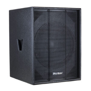 Promain Ms-1015sp 38 Cm 1000 Watt Pasi̇f Ahşap Kabi̇n Hoparlör Sub Woofer