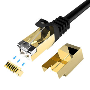 Powermaster Pmcat75 5 Metre Si̇yah Cat7 Kablo