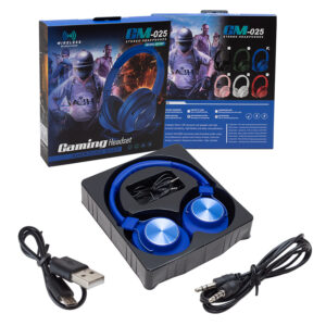 Powermaster Gm-025 Bluetooth Kablosuz Mi̇krofonlu Gaming Oyuncu Kulaklık