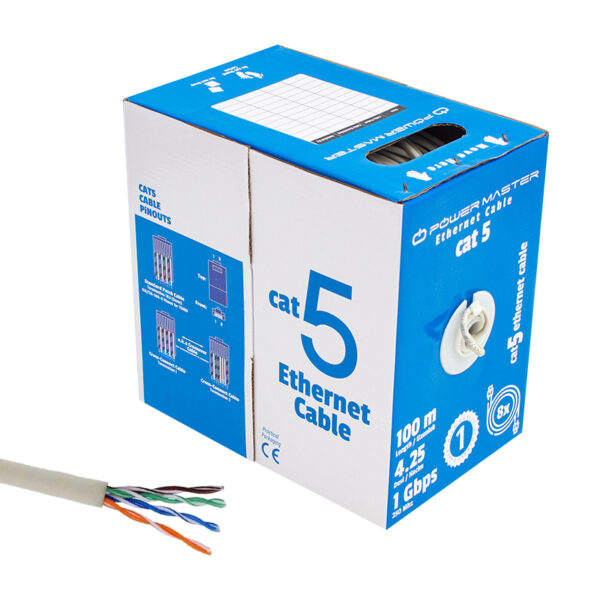 Powermaster 24 Awg Utp 100 Metre Cat5 Kablo