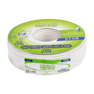 Mag Star Rg6/u4 48 Tel Anten Kablosu (100 Metre)