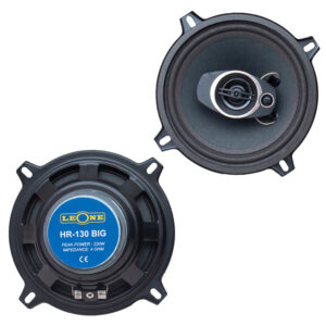 Leone Hr-130 Big 13 Cm 220 Watt Max 110 Watt Rms 3 Yollu Metal Çerçeveli̇ 2'li Takım Kutulu Oto Hoparlör