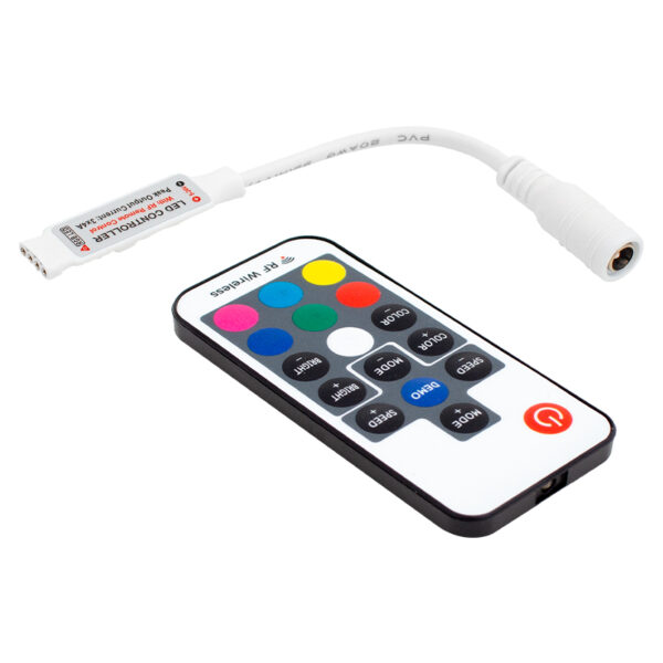 Powermaster 12 Volt Rf Küçük Modüllü Uzak Mesafe Algilamali Rgb Led Kontrol Devresi̇