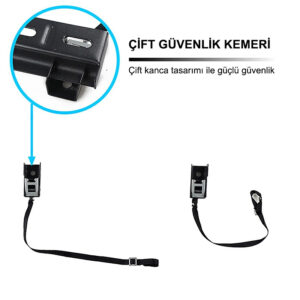 Masterx Mx-wh02 32 - 80 Güvenli̇k Kemerli̇ Lcd-led Tv Duvar Aski Aparati