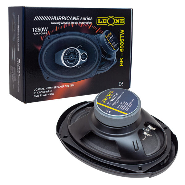 Leone Hr-6935tw 1250 Watt 6x9 Kapaklı Oval Plasti̇k Çerçeveli̇ Hoparlör (çi̇ftli̇ Takım Fi̇yat) - Görsel 3