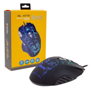 Hello Hl-4719 Kablolu 3600 Dpi 8tuş Fonksi̇yonlu Gaming Mouse