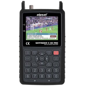 Alpsat Satfinder As05-hd Pro Görüntülü Uydu Bulucu / Ahd*tvi*cvi Test Cihazı