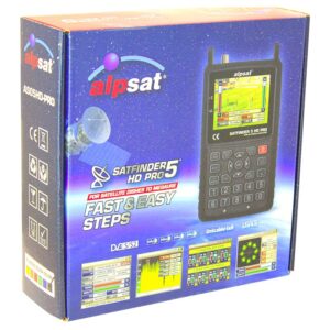 Alpsat Satfinder As05-hd Pro Görüntülü Uydu Bulucu / Ahd*tvi*cvi Test Cihazı