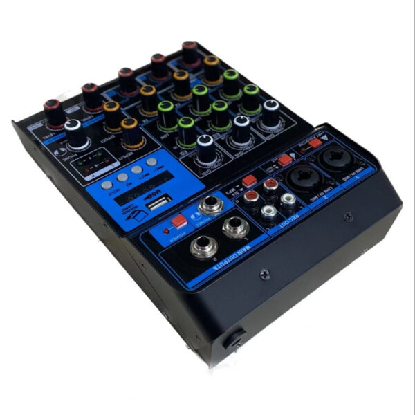 König K-400 USB 2xlr 1 Stereo Usb/Bluetooth 48v Phantom 4 Kanal Deck Mixer Özellikleri