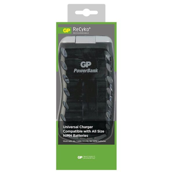 Gp Pb19gsmtb-2gb1 Universal Tüm Boylar İçi̇n Pi̇l Şarj Cihazı (aa-aaa-9v-c-d Boy Tüm Modeller Şarj Cihazı) - Görsel 3
