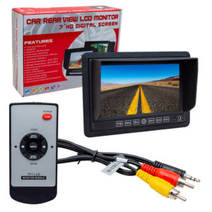 Powermaster Pm-5879 7 12v-24v 3 Kanal Av Gi̇ri̇şli̇ Moni̇tör