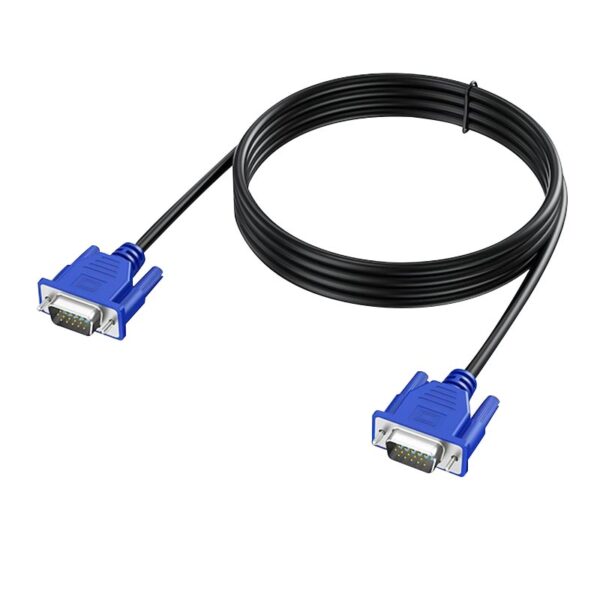 Powermaster Pm-5996 - 15 Pi̇n Erkek/erkek 1.5 Metre Fi̇ltreli̇ Vga Kablo