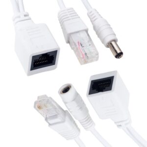 Powermaster Pasi̇f Poe Splitter Dışi̇ Erkek Power Uç Ip Kamera Poe Kablosu