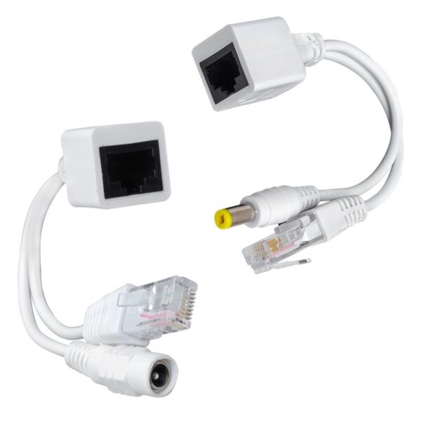Powermaster Pasi̇f Poe Splitter Dışi̇ Erkek Power Uç Ip Kamera Poe Kablosu