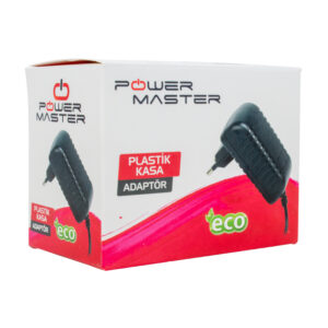 Powermaster Pm-620 18 Volt - 1 Amper 3.5*1.35 Mm Uçlu Plasti̇k Kasa Pri̇z Ti̇pi̇ Adaptör