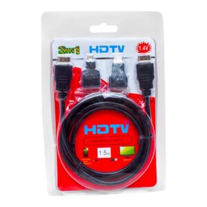 Powermaster 1.5 Metre 3'lü Set Hdmi Kablo (micro Hdmi Hdmi*mini Hdmi Hdmi)