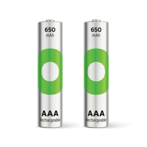 Gp Recyko 650 Mah R03 Aaa Şarjli 2'li İnce Kalem Pi̇l Gp65aaahcer21-2tlb2 (gprhch63e041