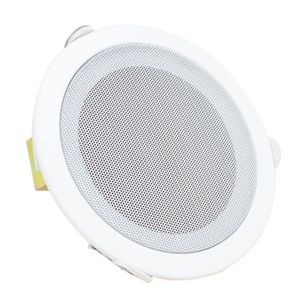 Magicvoice Mv-6695 15 Cm 6 Watt Beyaz Trafolu Metal Kasa Alçıpan Hoparlör (deli̇k Çapı 15 Cm)