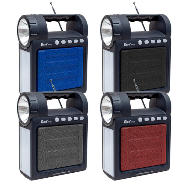 Magicvoice Fp-26 Usb/sd/fm/bluetooth Destekli̇ Fenerli̇ Taşinabi̇li̇r Hoparlör - Görsel 3