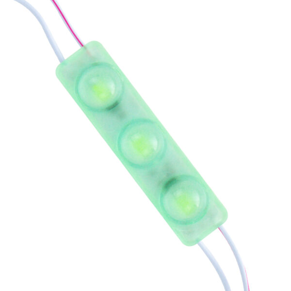 Powermaster Modül Led 12v 1.5w Yeşi̇l Yanip Sönen Parlak Tek Renk 2835 69x16 Mm Ip65 160-180lm 160 Derece