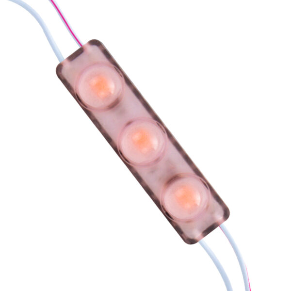 Powermaster Modül Led 12v 1.5w Pembe Yanip Sönen Parlak Tek Renk 2835 69x16 Mm Ip65 160-180lm 160 Derece