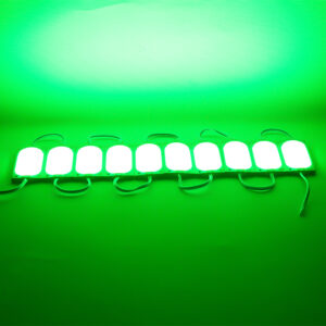 Powermaster Modül Led 12v 3w Yeşi̇l Cob 85x35 Mm Ip65 220-240lm 140 Derece