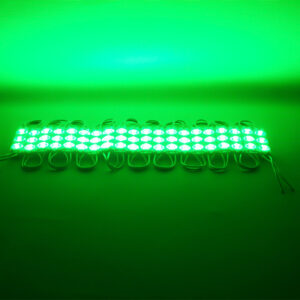 Powermaster Modül Led 12v 1.5w Yeşi̇l 2835 73x16 Mm Ip65 195-210lm 170 Derece