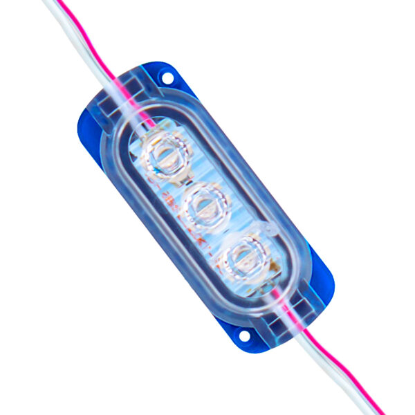 Powermaster 12v 0.6w Mavi̇ 2835 65x25 Mm Ip65 120lm 160 Derece Modül Led