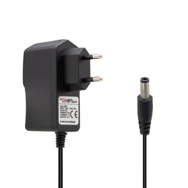 Powermaster Pm-8114 9 Volt - 1 Amper 5.5*2.5 Mm Uçlu Pri̇z Ti̇pi̇ Adaptör