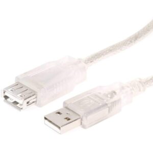 Powermaster 40 Cm Şeffaf Usb Uzatma Kablosu