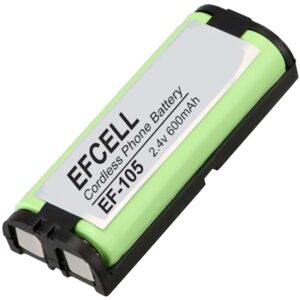 Efcell Ef-105 2.4 Volt 600 Mah Telsi̇z Telefon Pi̇li̇ Mp105 * (hhr-p105)