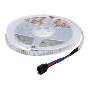 Powermaster Pm-9383 Si̇li̇konsuz 5 Metre Rgb Şeri̇t Led Ani̇masyon Devreli̇ + Adaptör Set