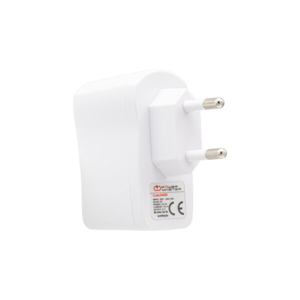Powermaster 5 Volt 0.5 Amper Beyaz Usb Başlik Adaptör