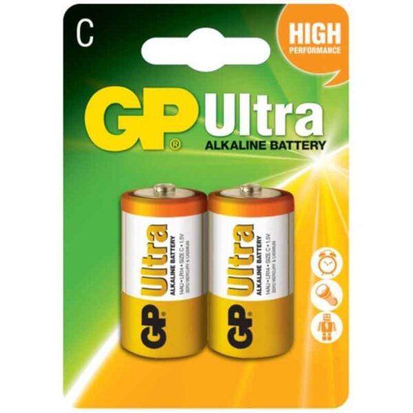 Gp 14au Ultra Alkalın Orta C Boy Pi̇l (paket Fiyatı)