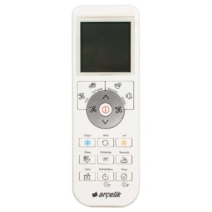 Arçelik Yeni Tip 5401568401 Beyaz Klima Kumandası (5401552301)
